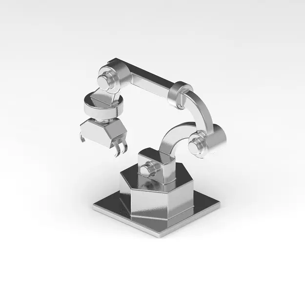 Stylish Robot Arm 3D print model_0