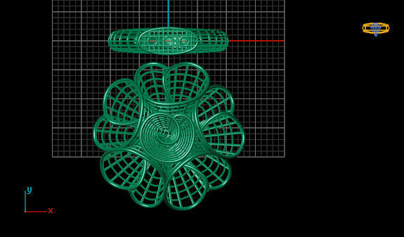 fusion gold ring 3D print model_7