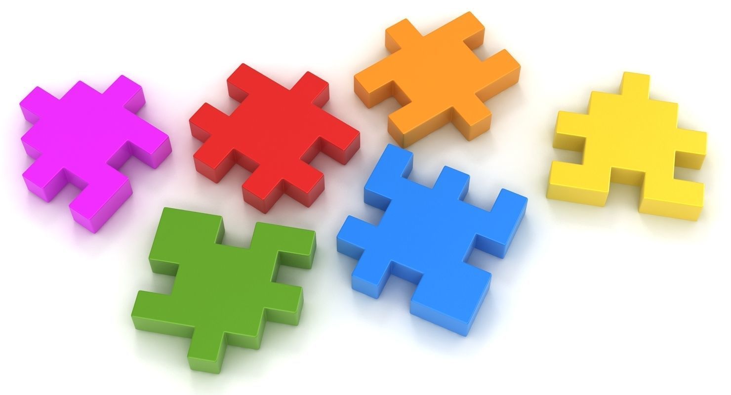 Happy Cube Low-poly 3D model_8