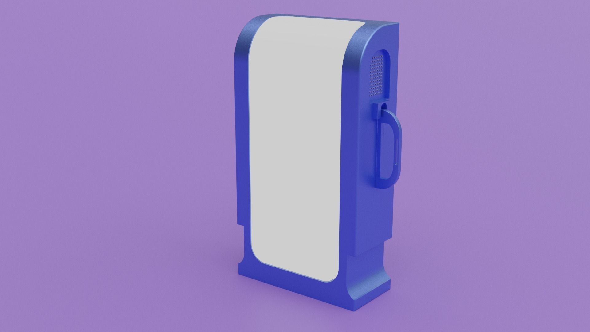 Vending machine sci-fi 3D model_4