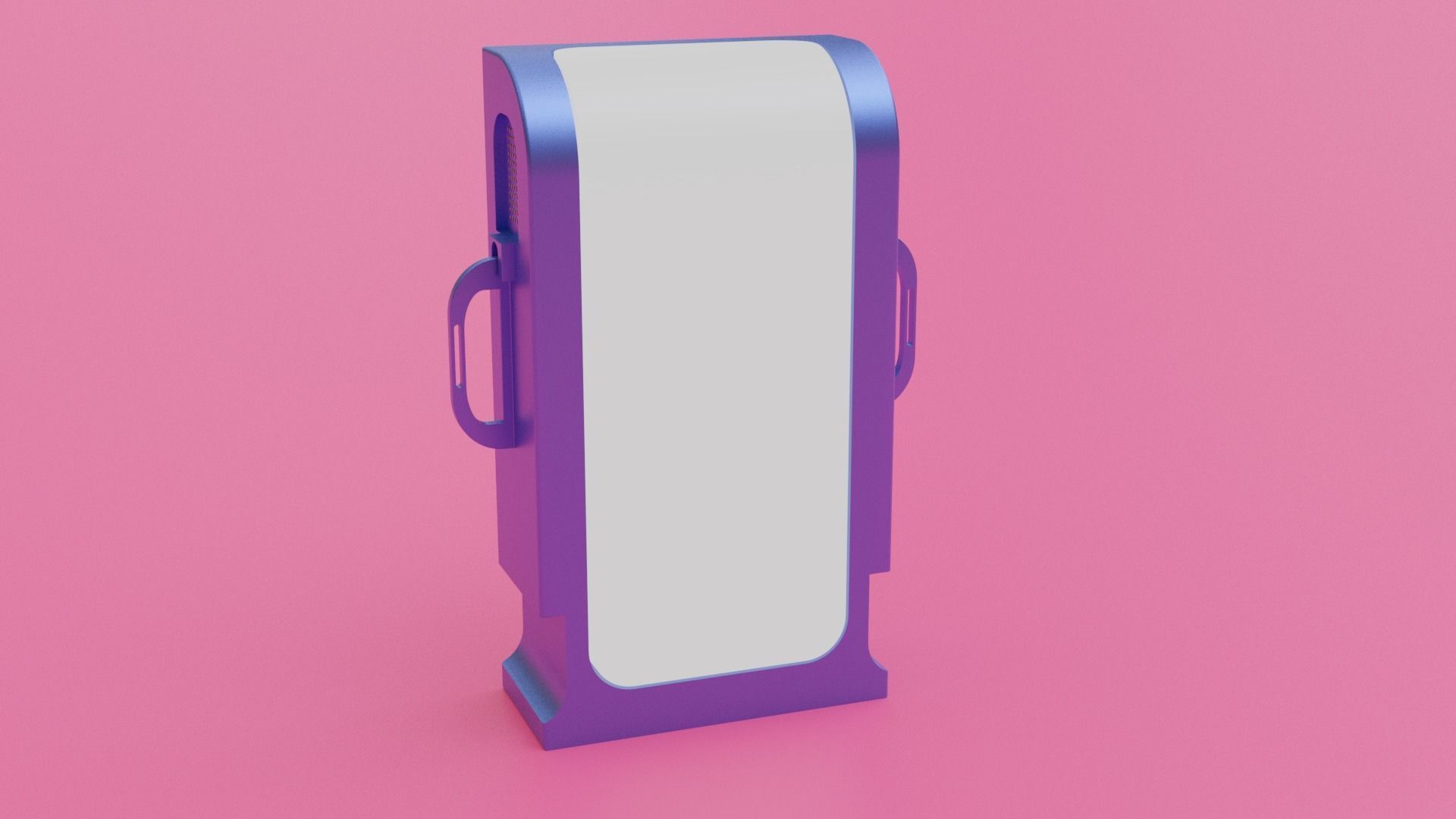 Vending machine sci-fi 3D model_2