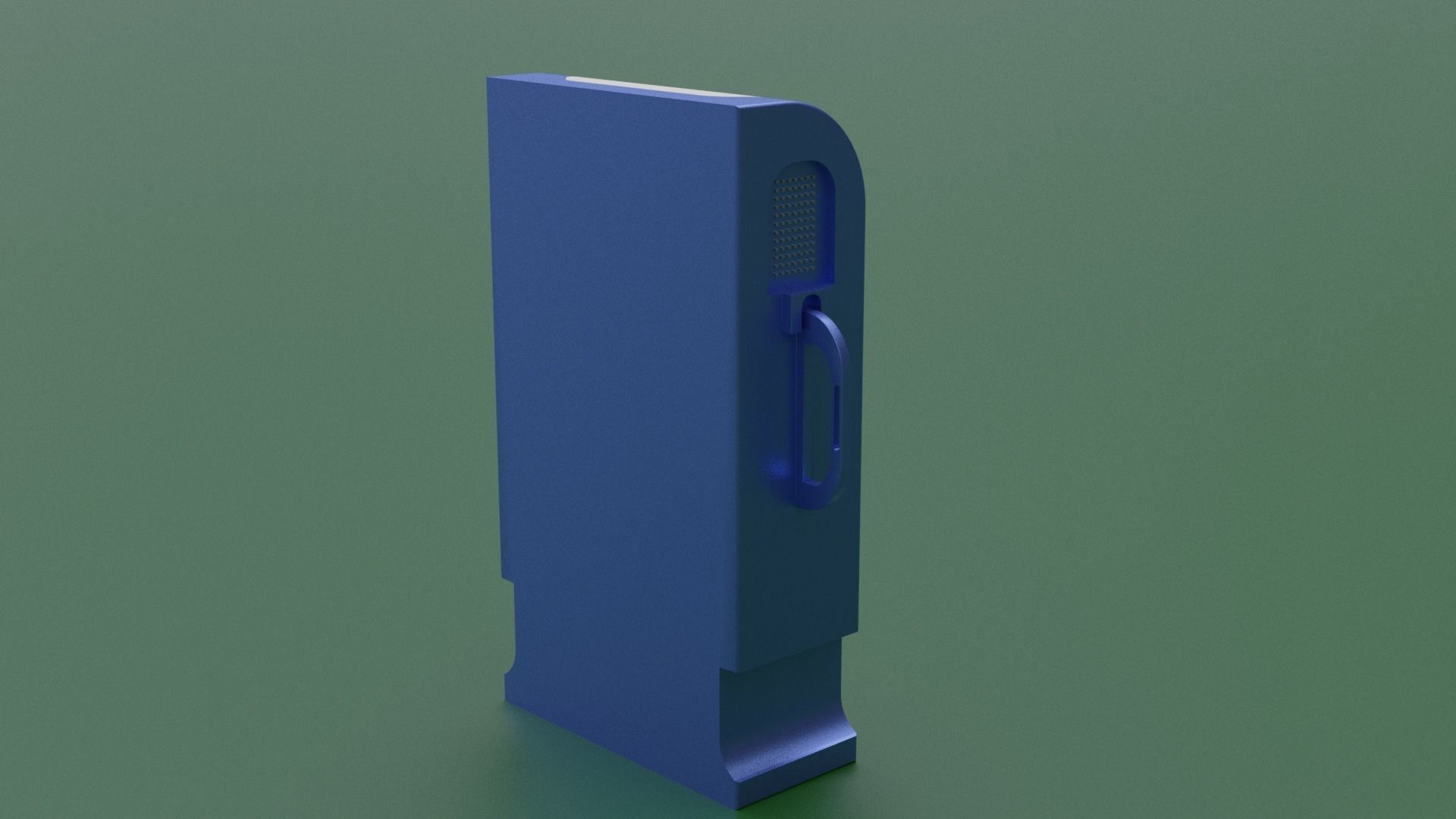Vending machine sci-fi 3D model_7