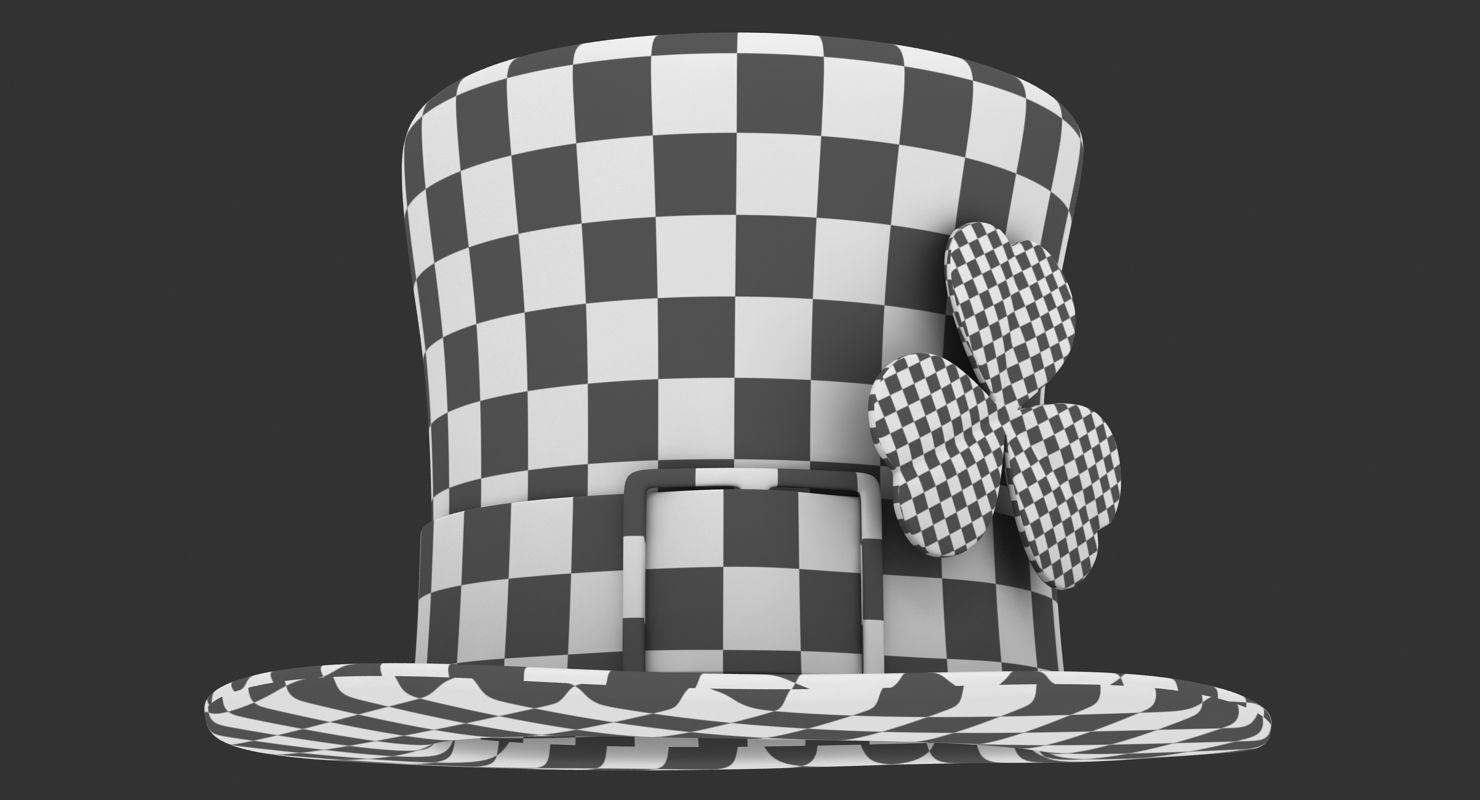 Leprechaun Hat Low-poly 3D model_15