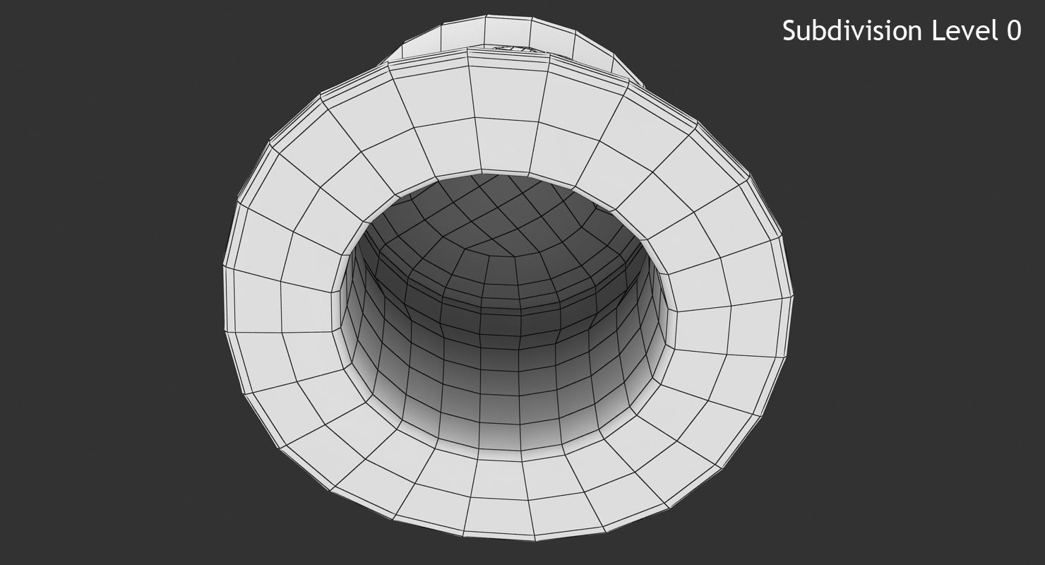 Leprechaun Hat Low-poly 3D model_11