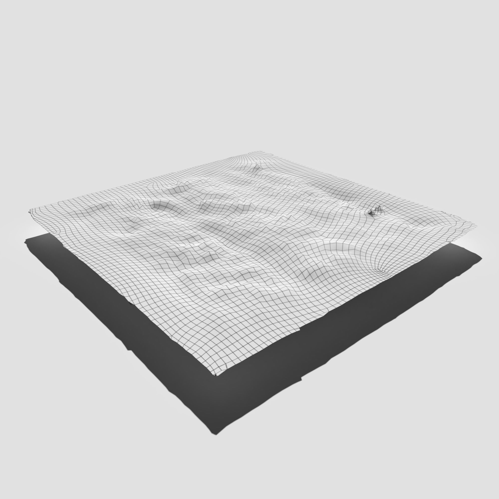 Bloodwort Dense Meadow Patch 3D model_8