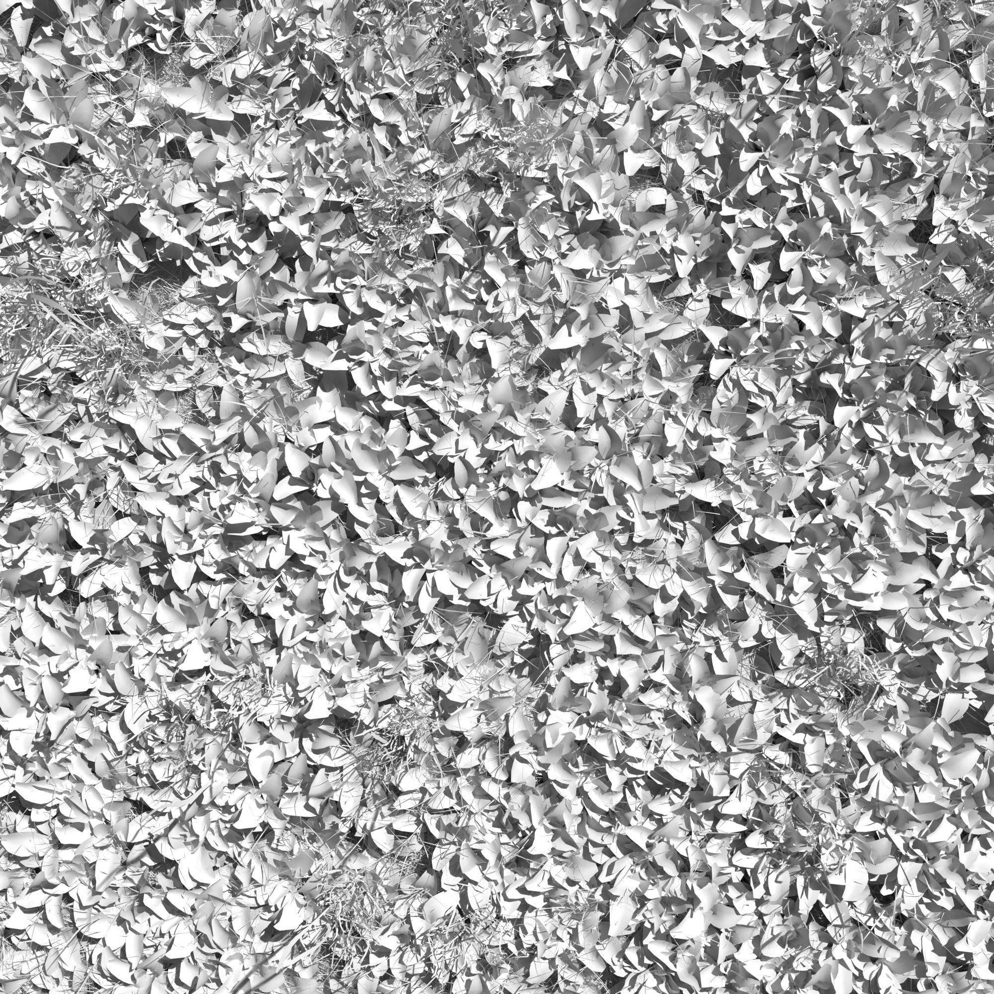 Bloodwort Dense Meadow Patch 3D model_4