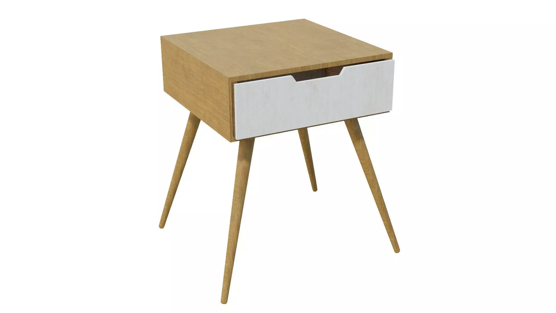 Night Stand 3D Model Low-poly 3D model_0