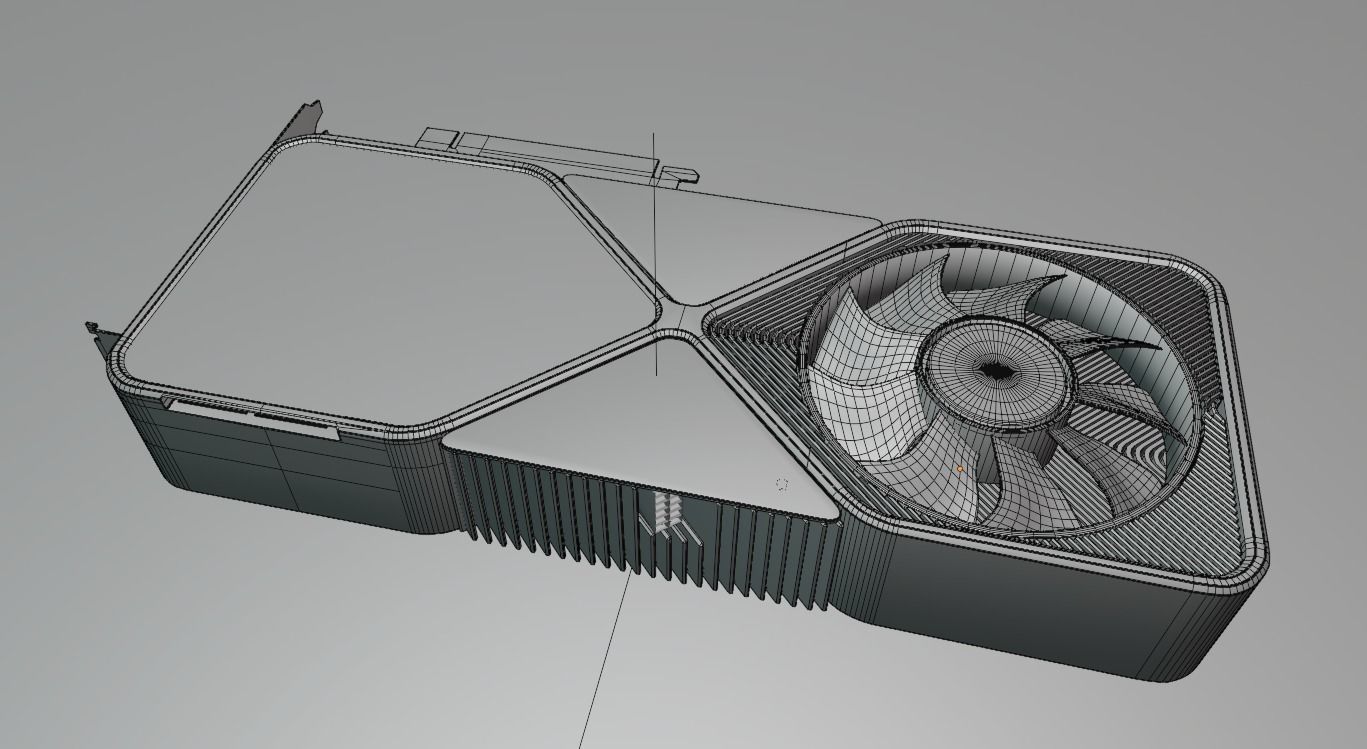 Nvidia GeForce RTX 3090 Founders Edition 3D model_6
