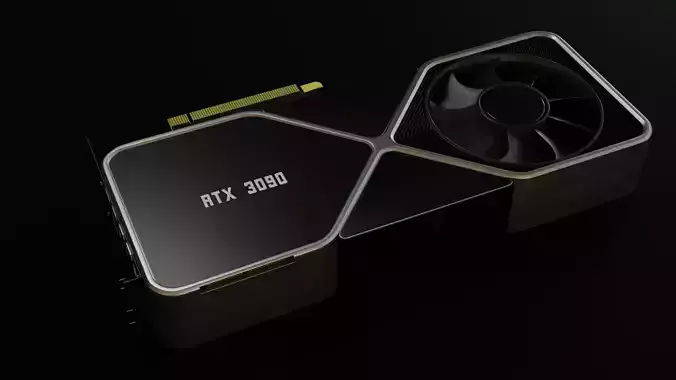 Nvidia GeForce RTX 3090 Founders Edition 3D model