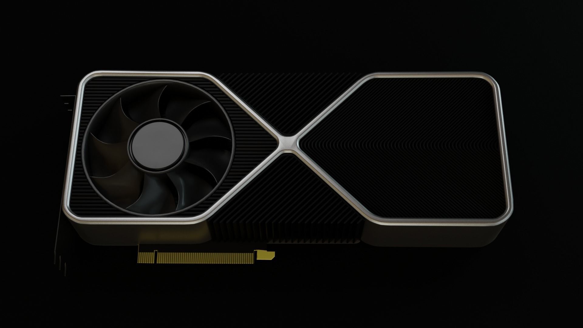 Nvidia GeForce RTX 3090 Founders Edition 3D model_2