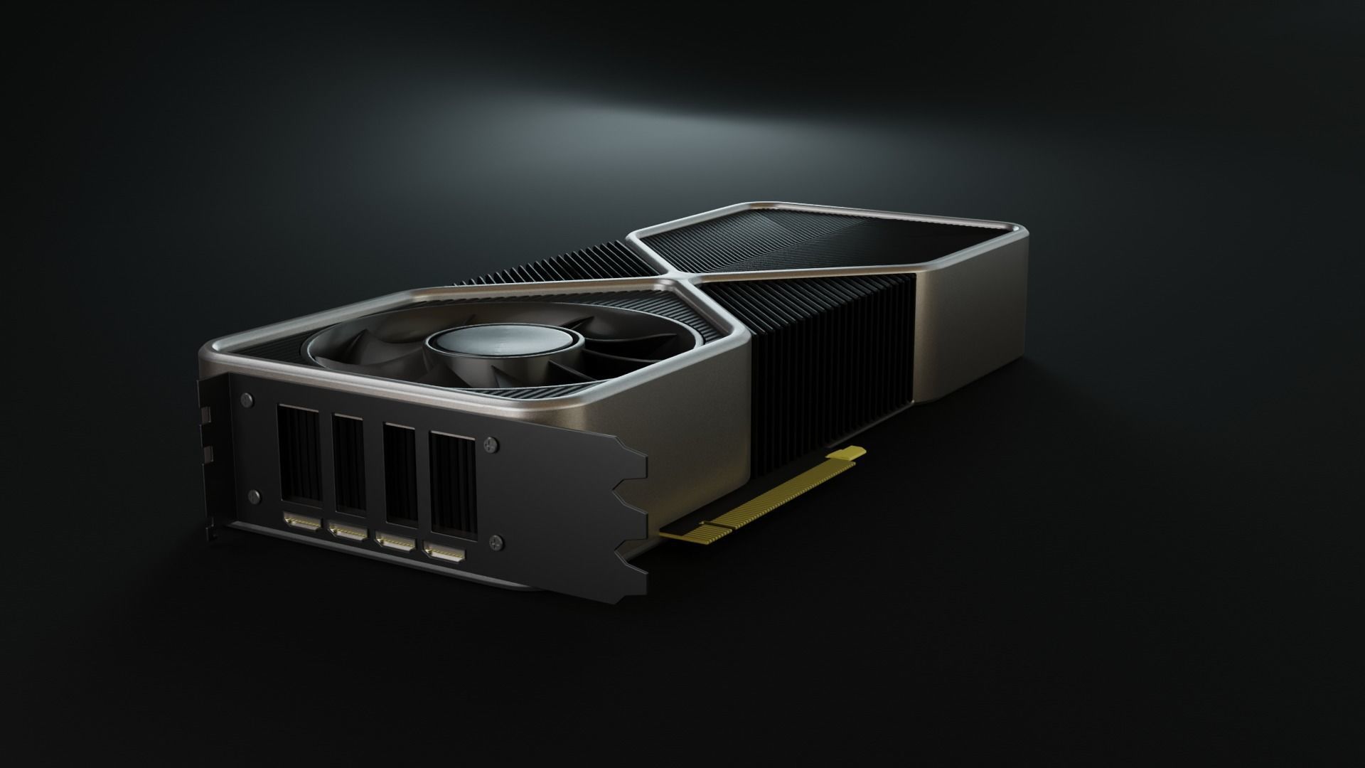 Nvidia GeForce RTX 3090 Founders Edition 3D model_3