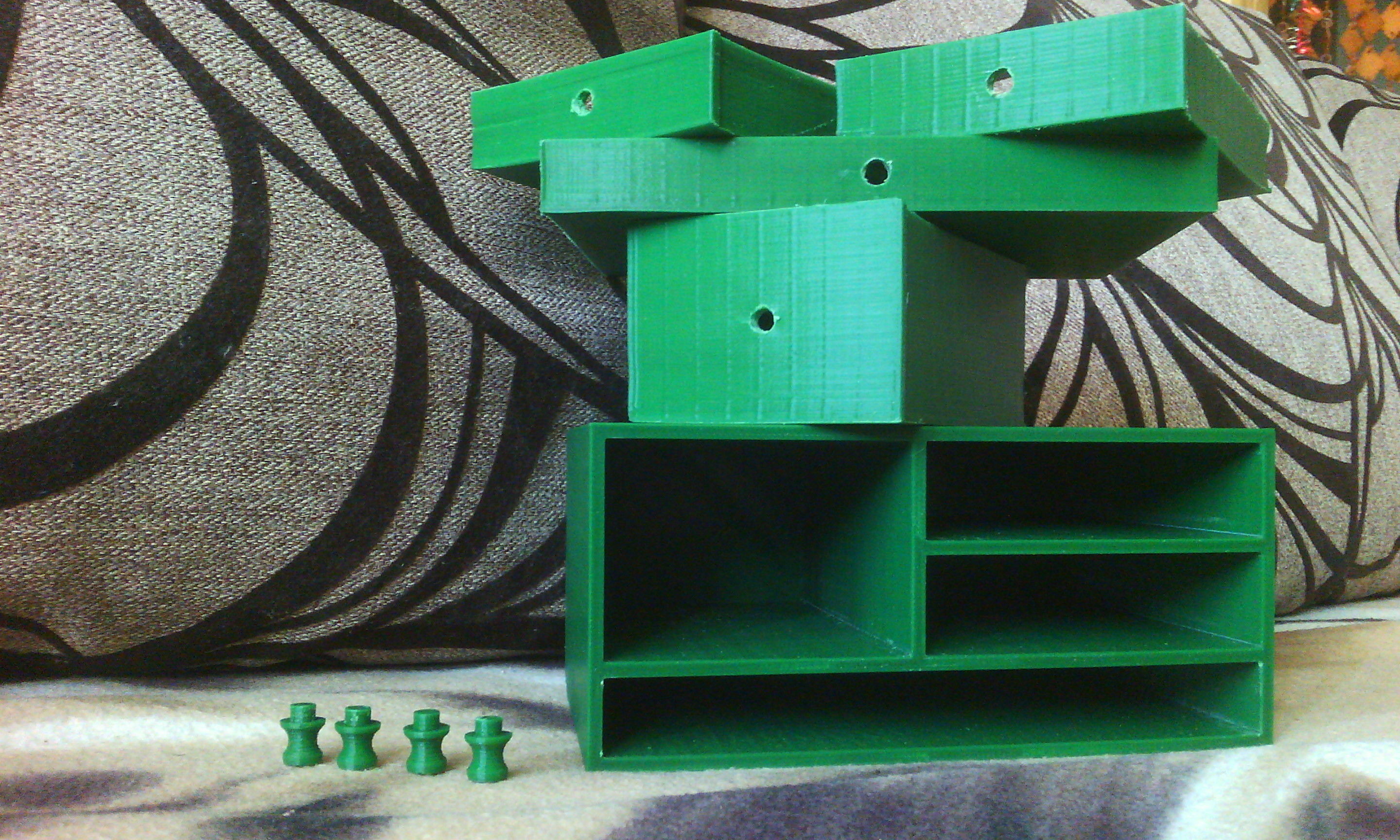 Box for little things  3D print model_3