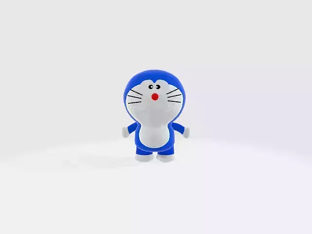 Talking  Doraemon 3d model