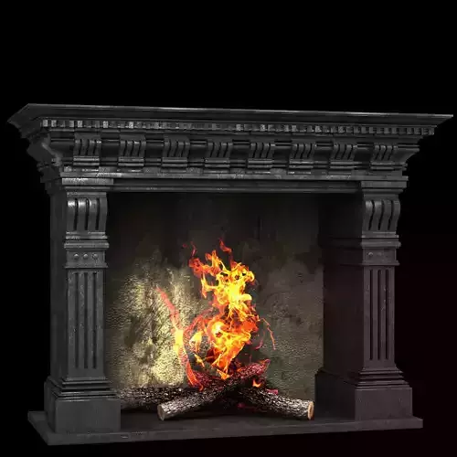 Baroque Style Fireplace