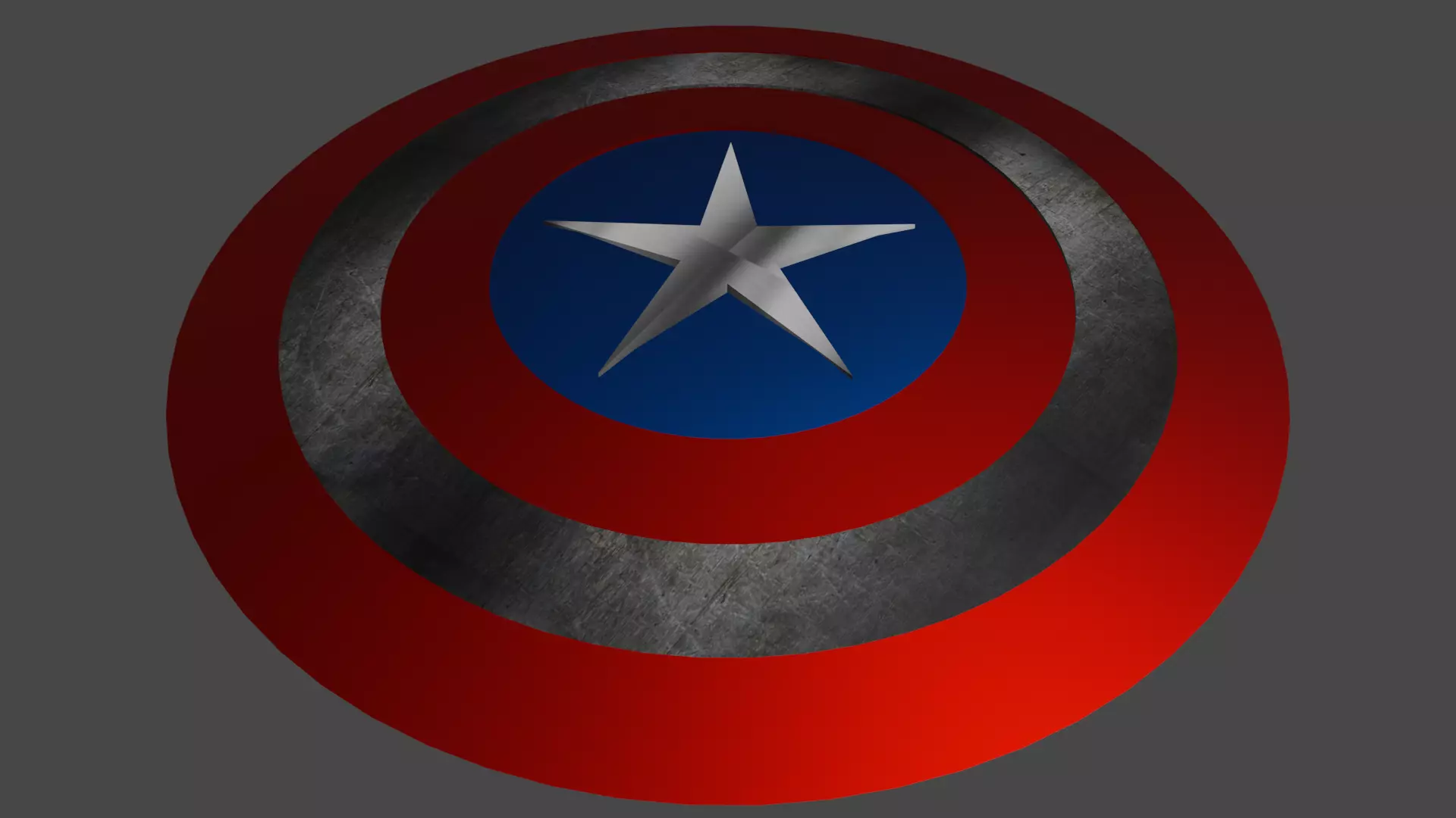Shield captain america 3D print model