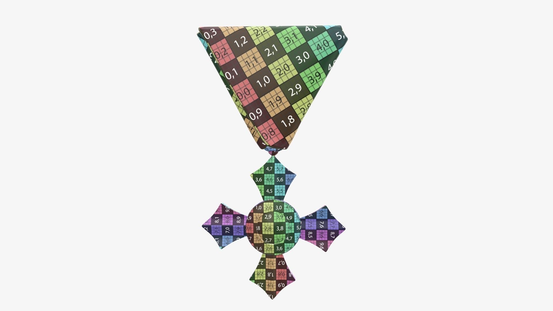 Decoration order clean mockup 01  3D model_10