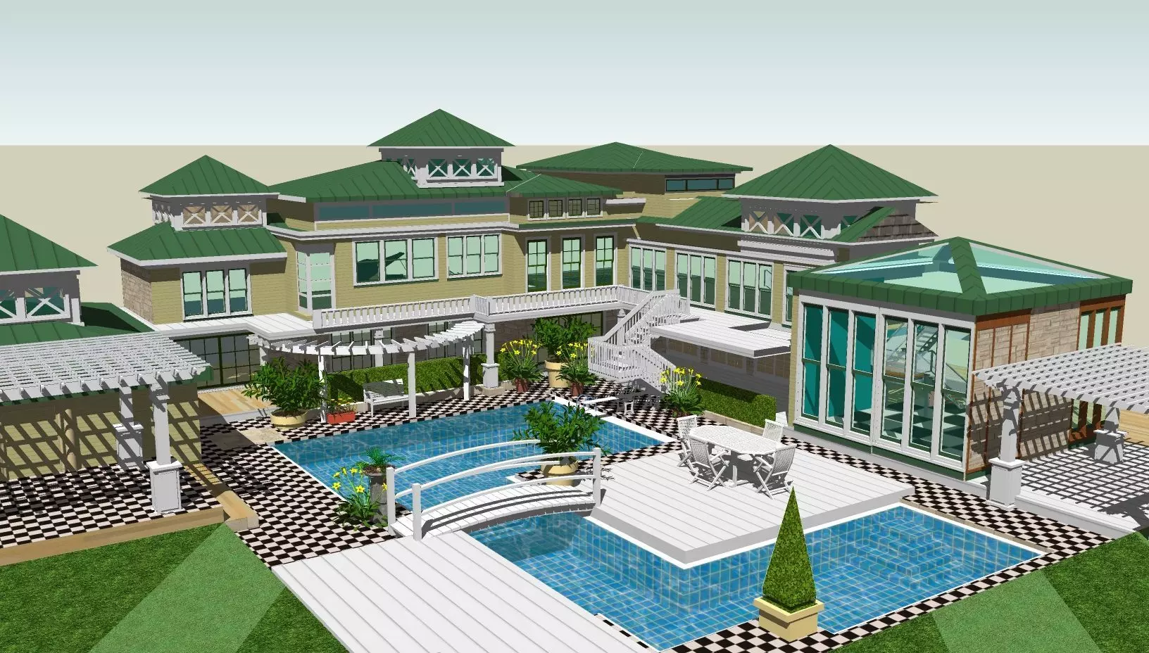 House design 3D model_0