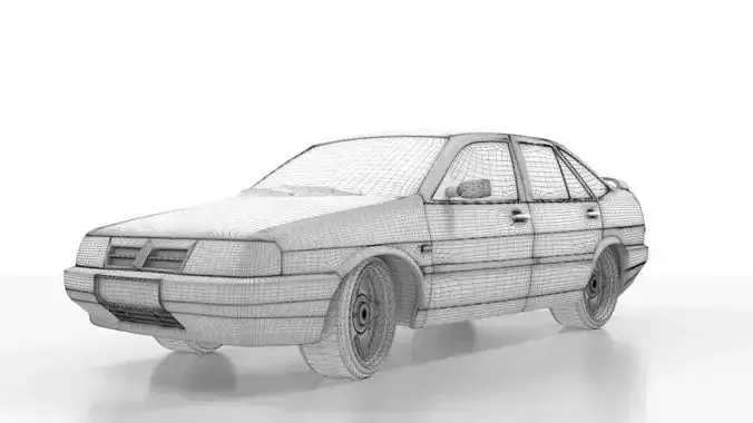 Fiat Tempra 3d printable model
