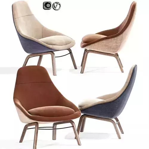 Field Modern Lounge Chair And Armchair
