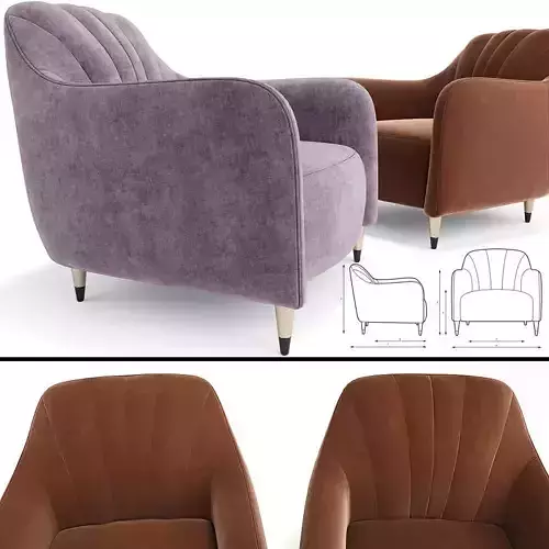 John Lewis Partners Meghan Fluted Armchair