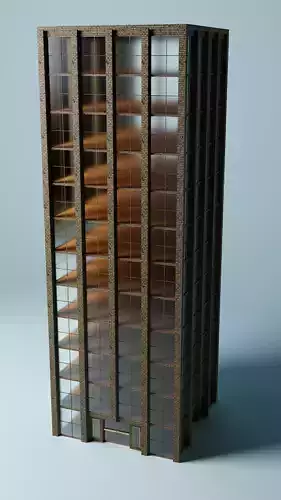 Adjustable skyscraper 