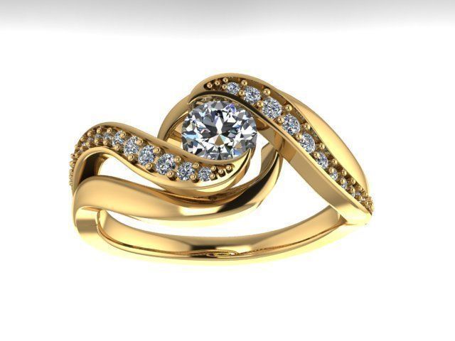 Wonderful Ring 3D print model_1