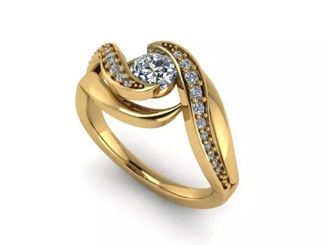 Wonderful Ring 3D print model_0