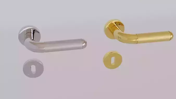 Modern Door Handle No 1