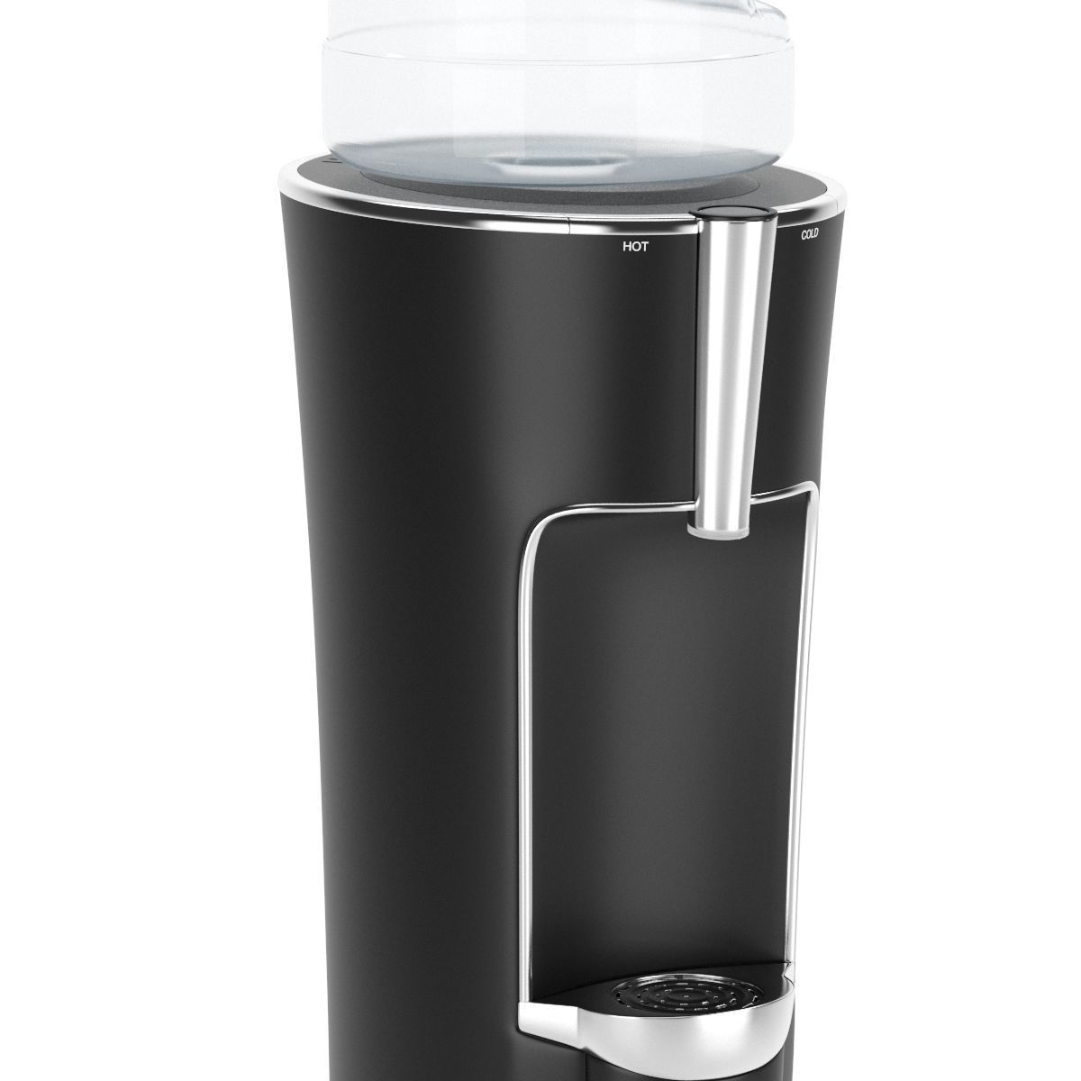 Water Dispenser 300 Series Pure with bottle and handle 3D model_4