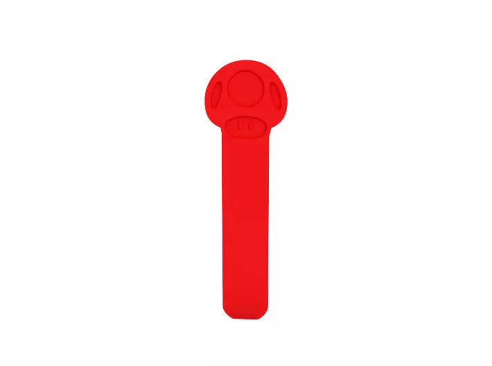 Bookmark plastic spoon 3D print model_0