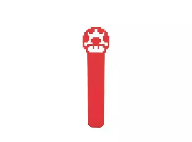 Bookmark pixel toothbrush