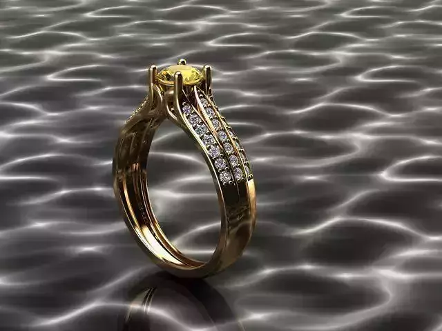 ENG-05 sapphire engagement ring