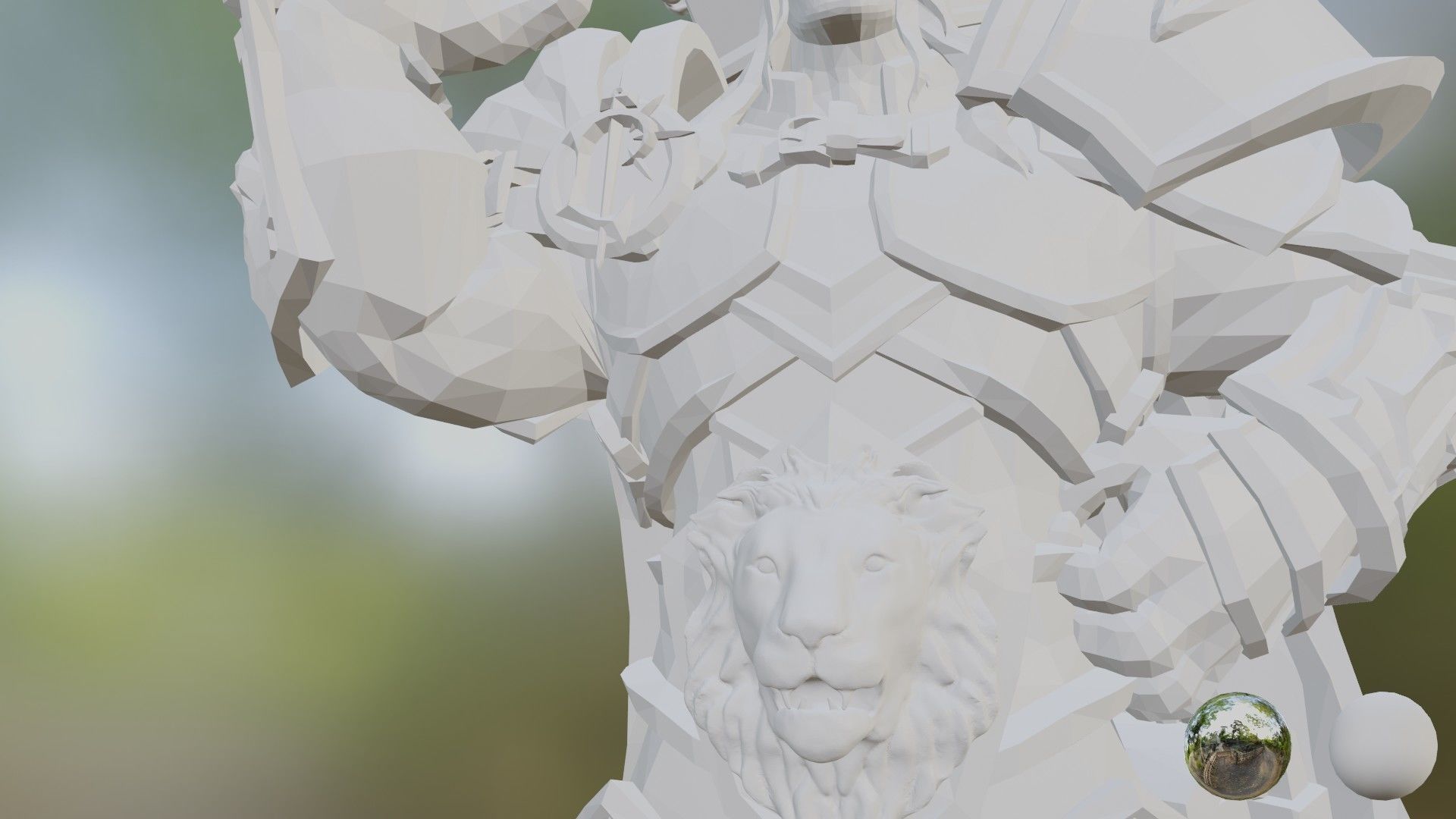 Warcraft 3 - Arthas paladin 3D print model_2