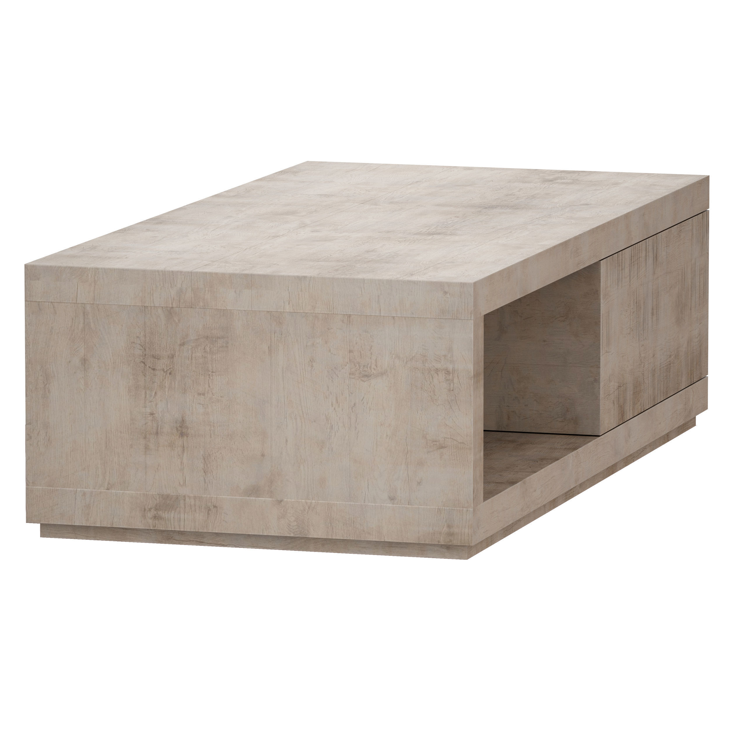 Nelsen Coffee Table Crate and Barrel 3D model_7