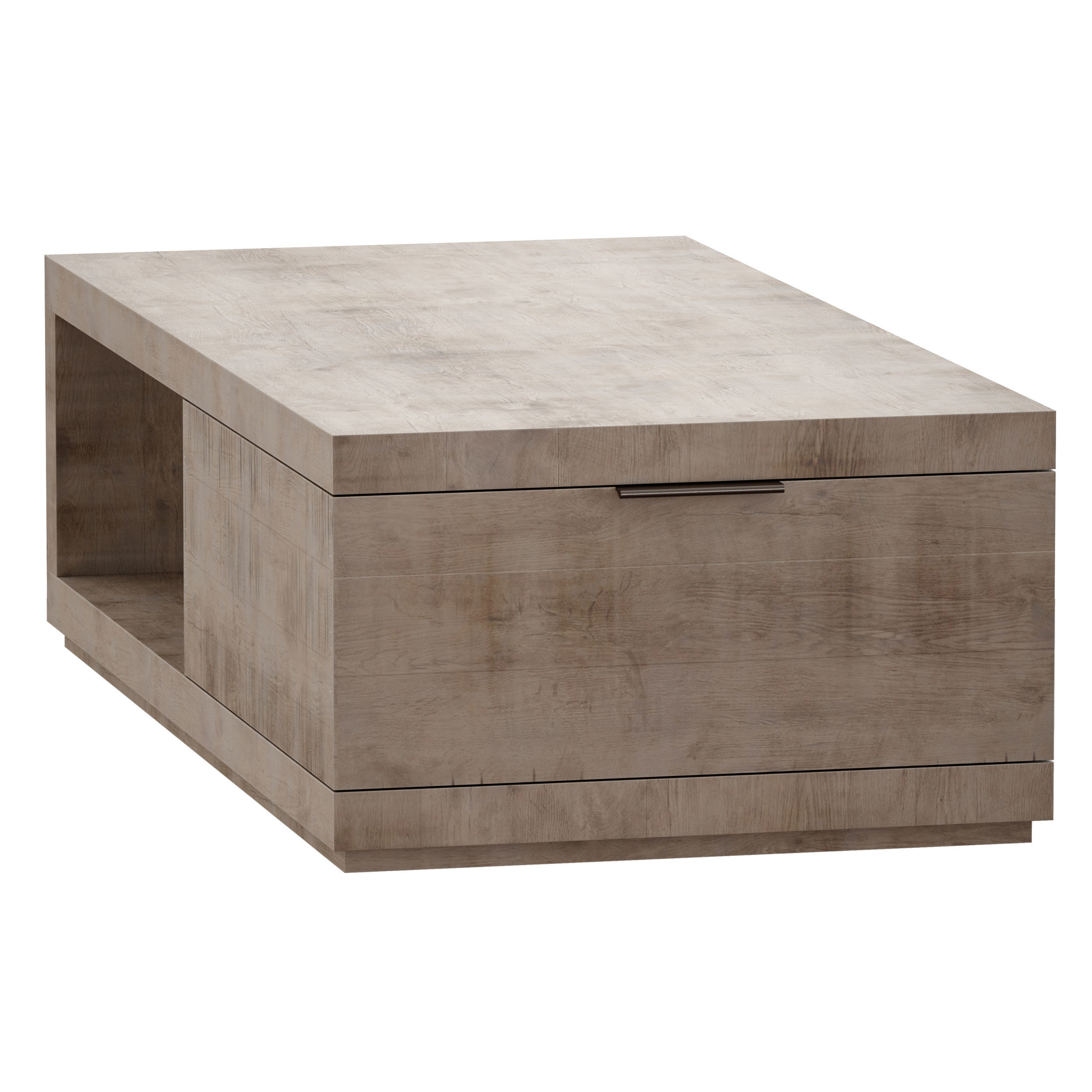 Nelsen Coffee Table Crate and Barrel 3D model_4