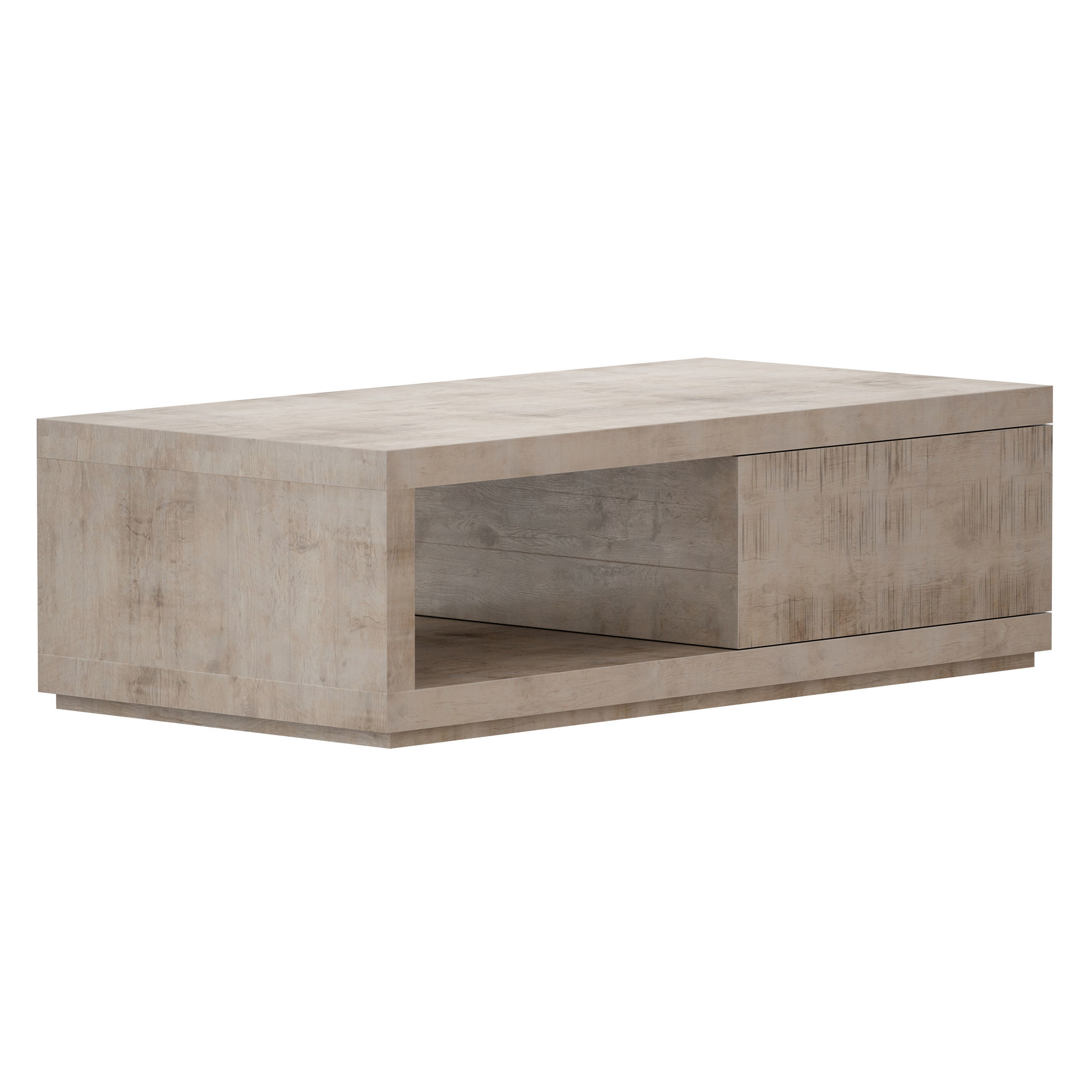 Nelsen Coffee Table Crate and Barrel 3D model_6