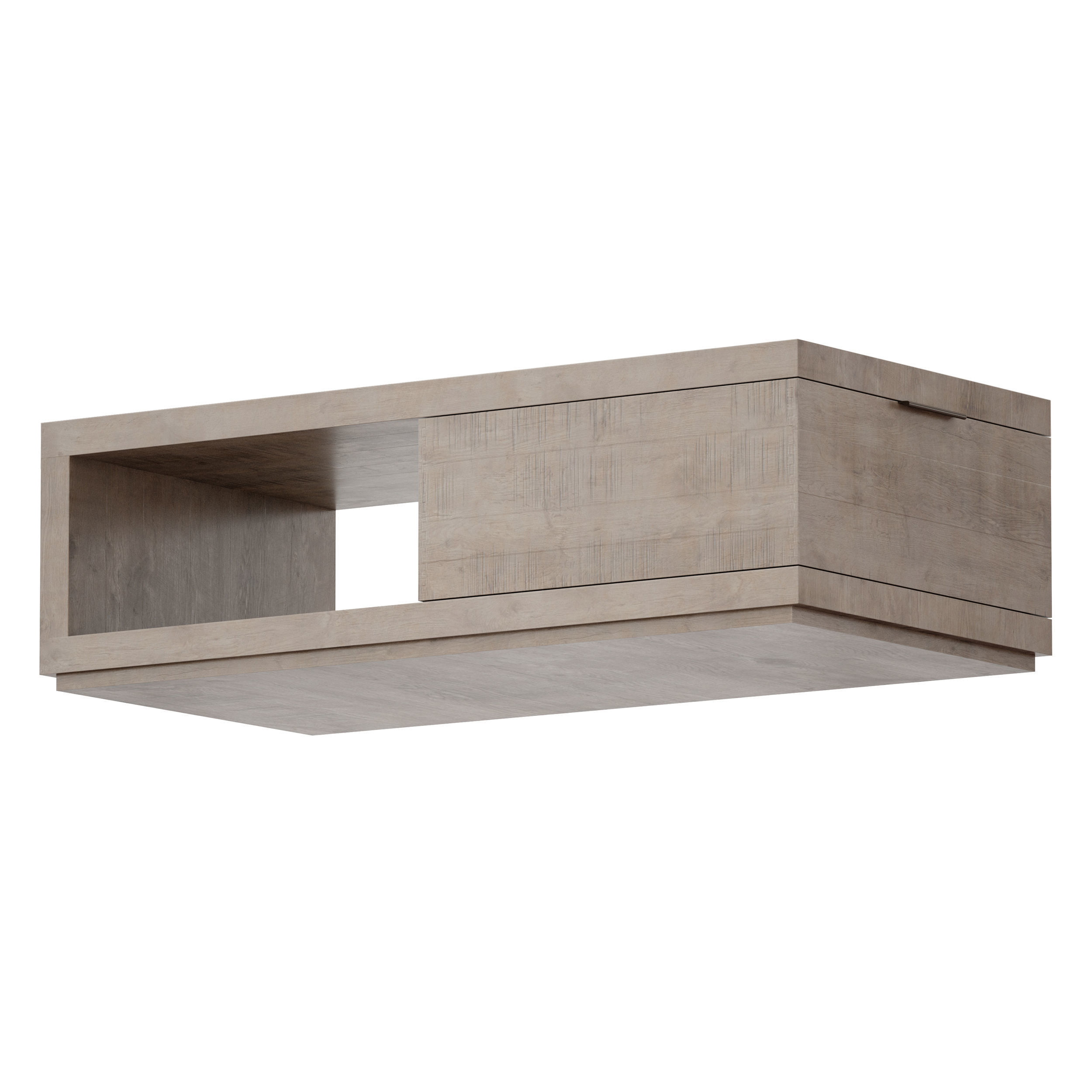 Nelsen Coffee Table Crate and Barrel 3D model_2