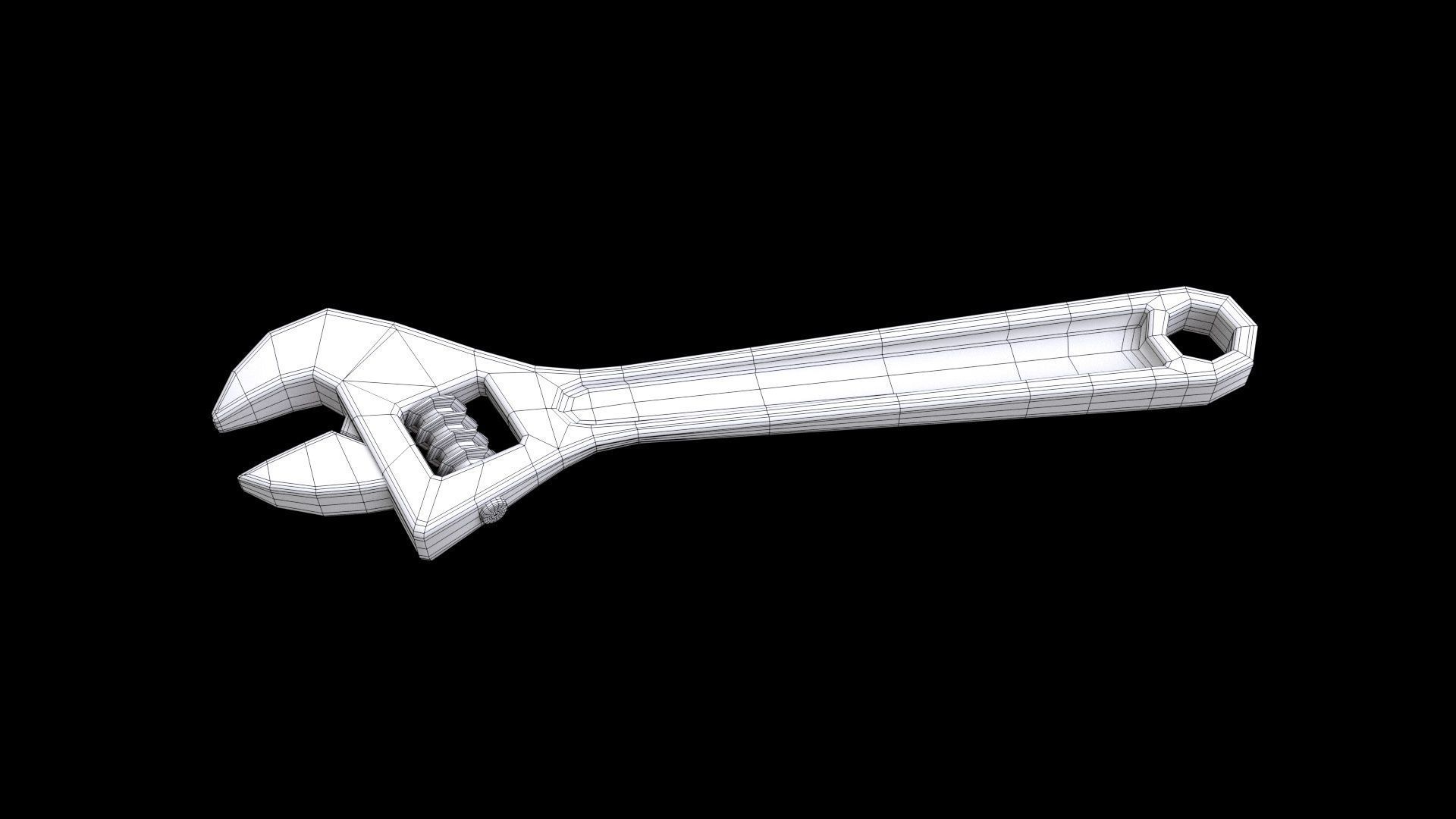 The wrench 3D model_3