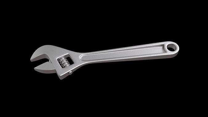 The wrench 3D model