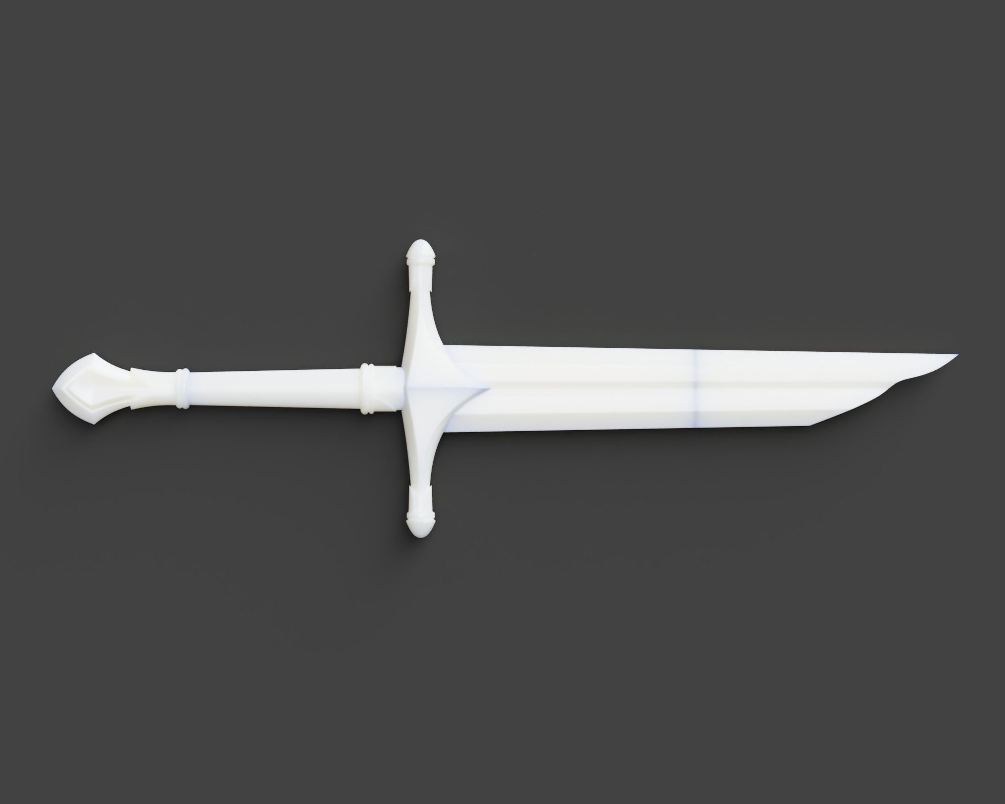 Acharn - Dirhael sword - Shadow of Mordor - 3D Printable 3D print model_4