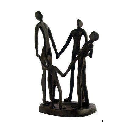 Mocha Dolton Family Circle Figurine Decor 3D model_2