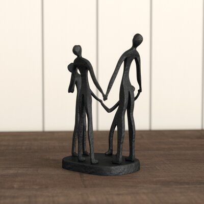 Mocha Dolton Family Circle Figurine Decor 3D model_7