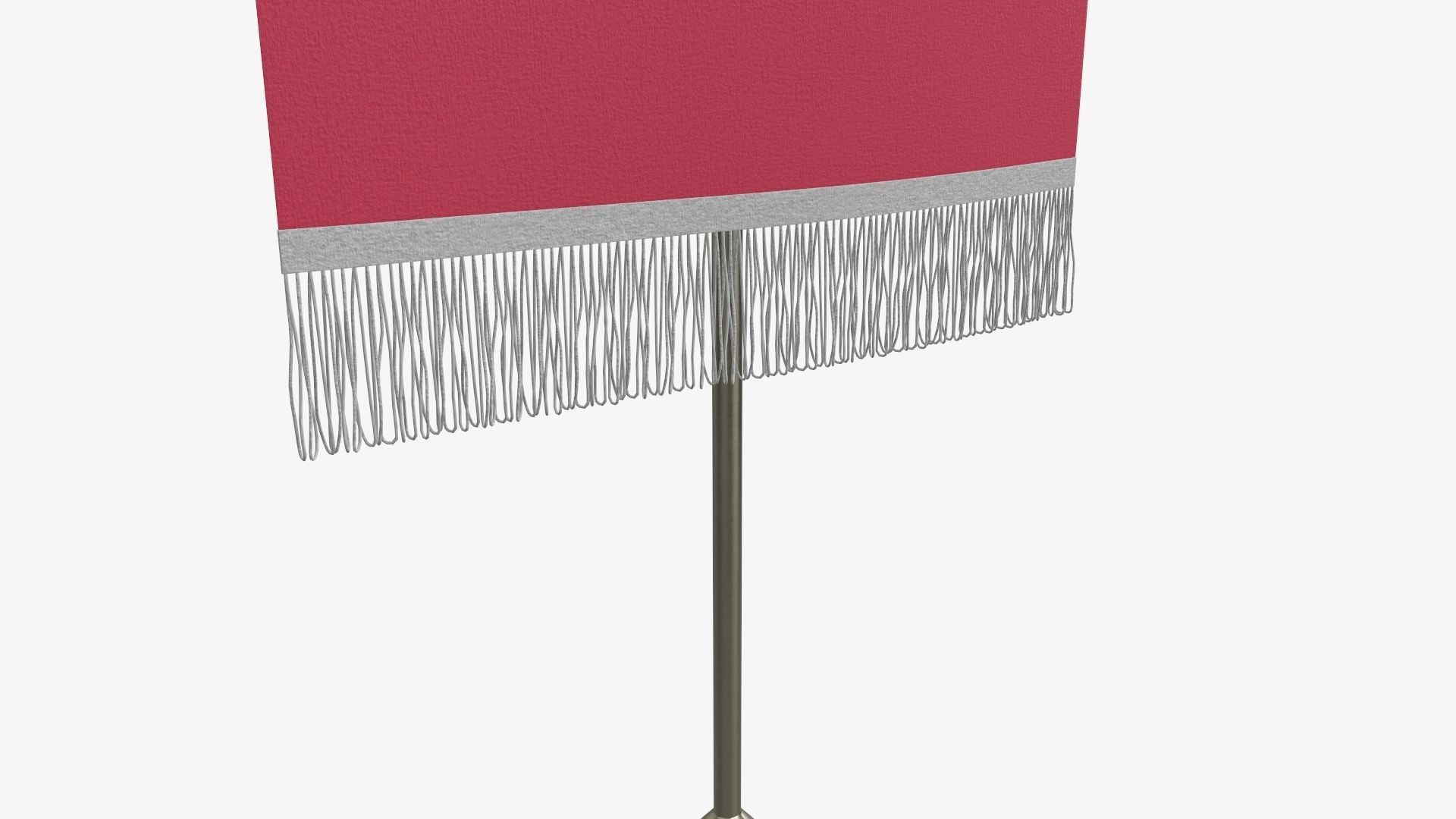 Desk pennant on a spire 3D model_4
