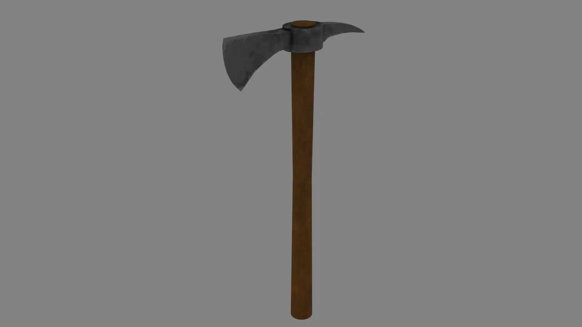 PBR Axe Game Ready Low-poly 3D model_0