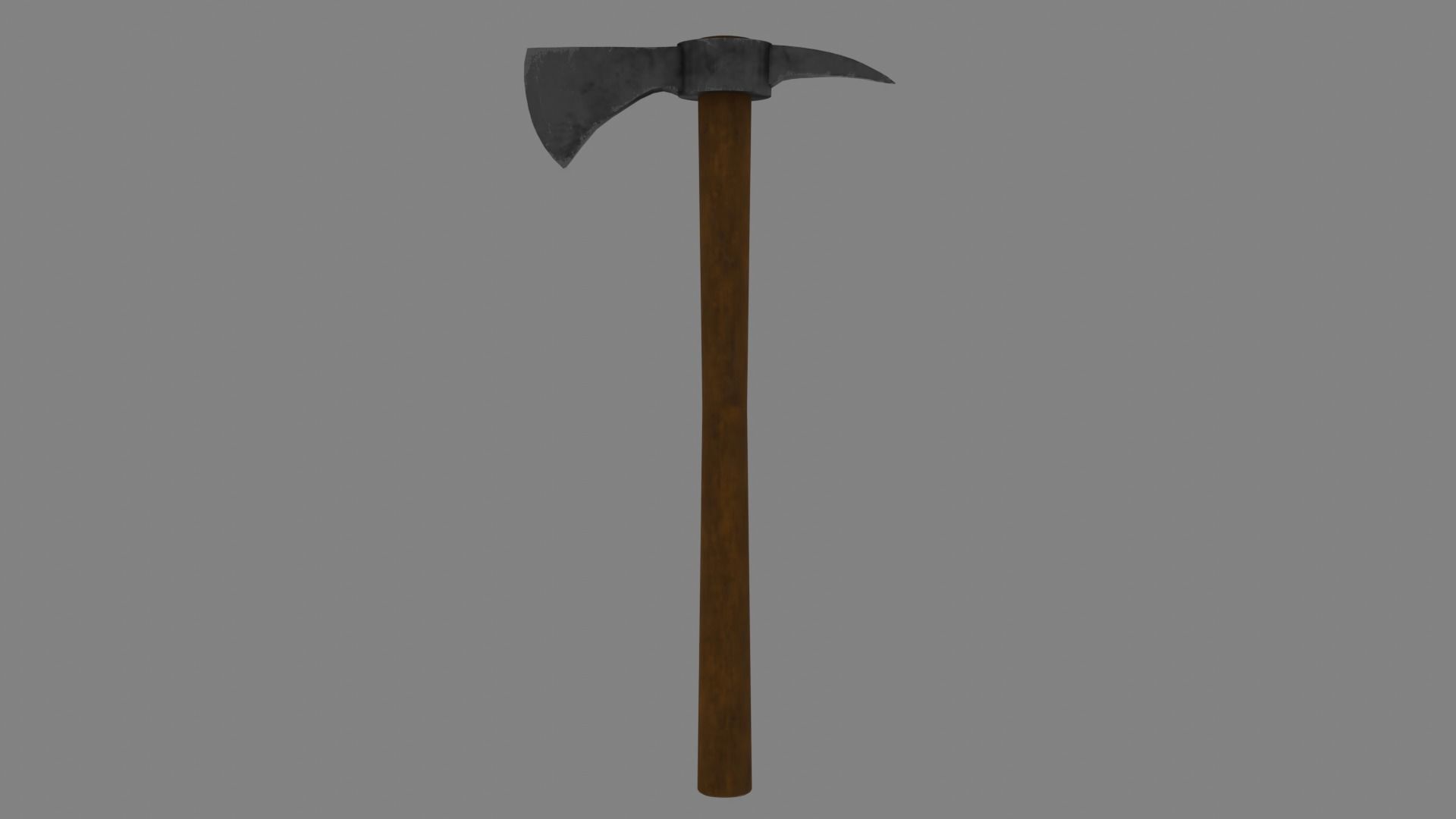 PBR Axe Game Ready Low-poly 3D model_1