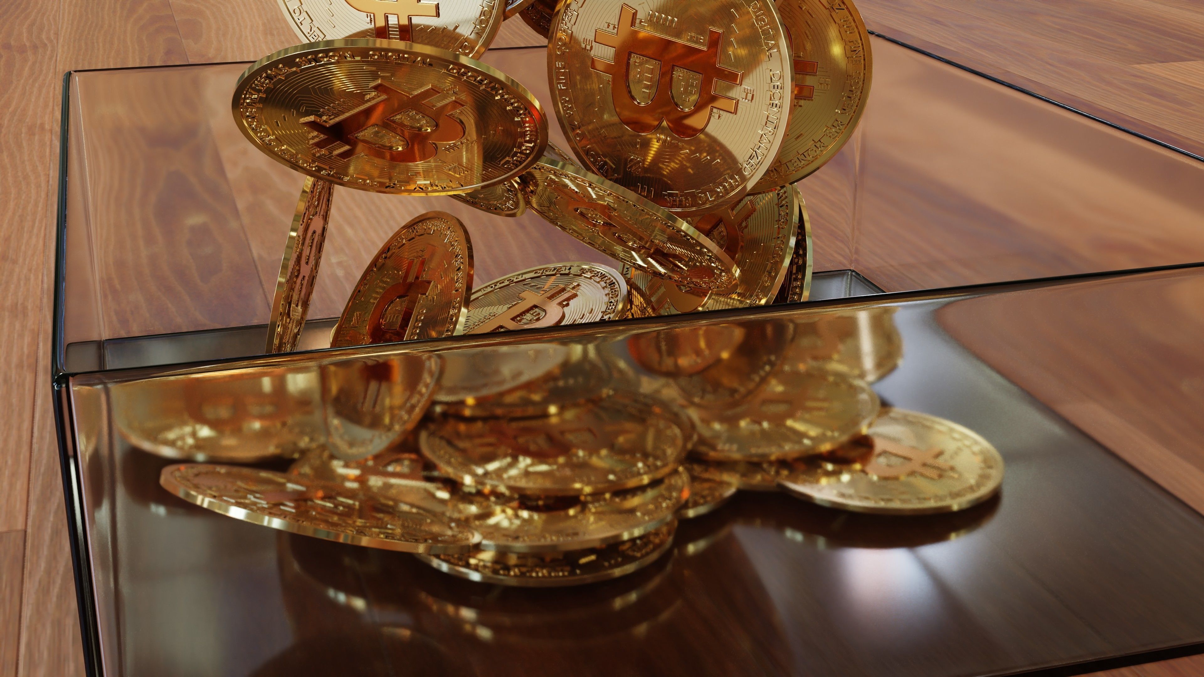 Bitcoin is a new kind of money Free 3D model_9