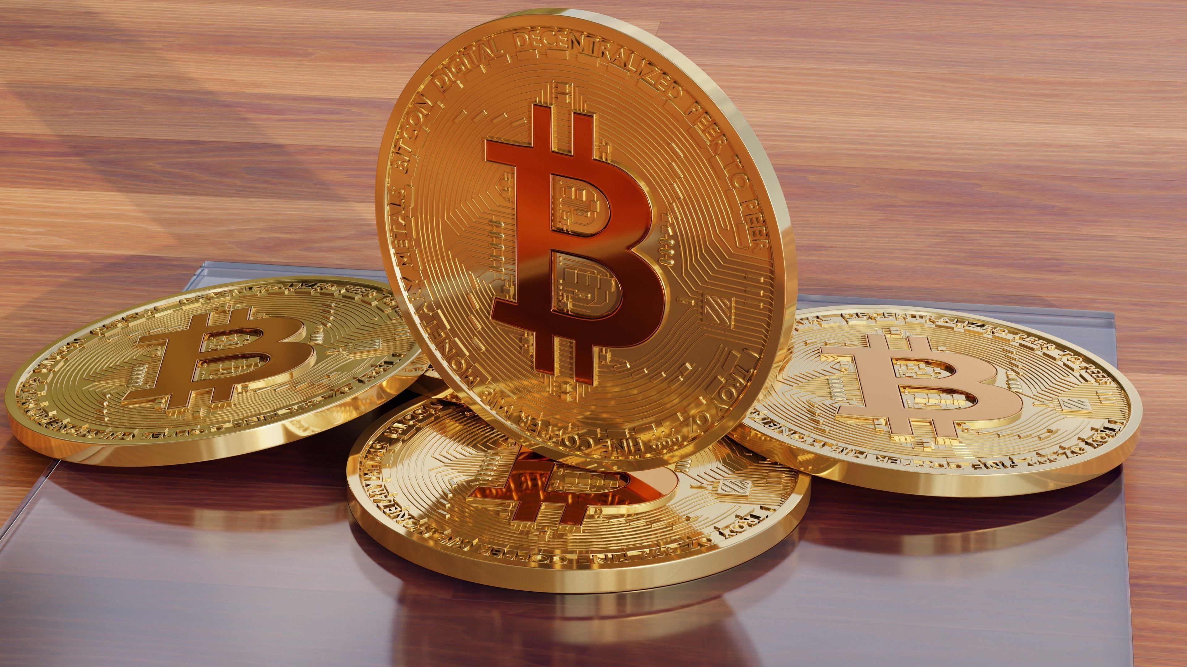 Bitcoin is a new kind of money Free 3D model_4