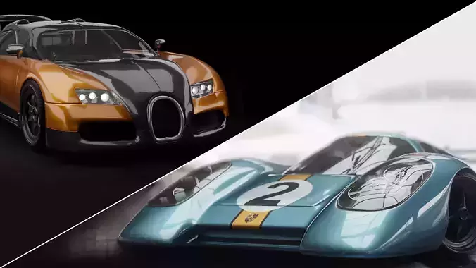 Sport Cars 3D Model Collection