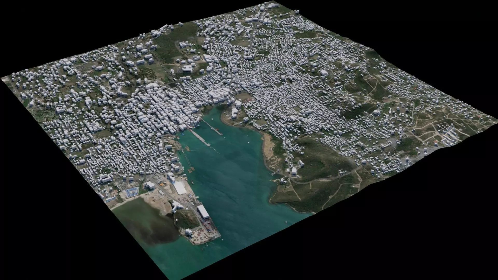 Saint Johns - Antigua and Barbuda 3D model_0