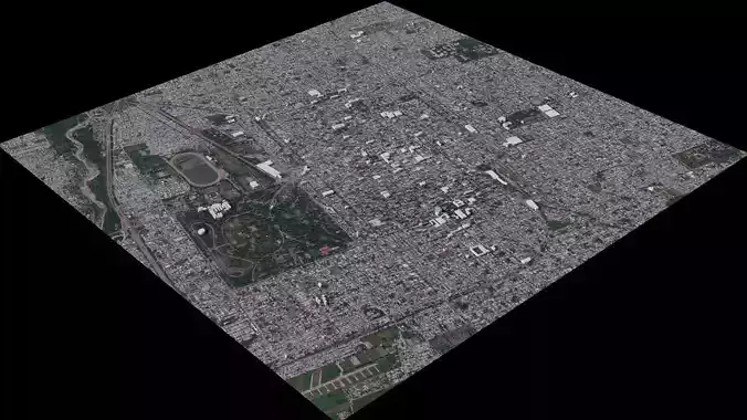 San Miguel De Tucuman - Argentina 3D model